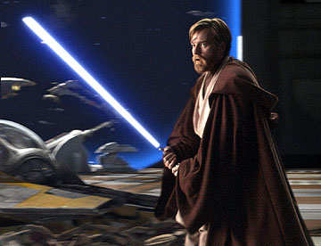 Picture of Obi-Wan Kenobi as played by Ewan McGregor